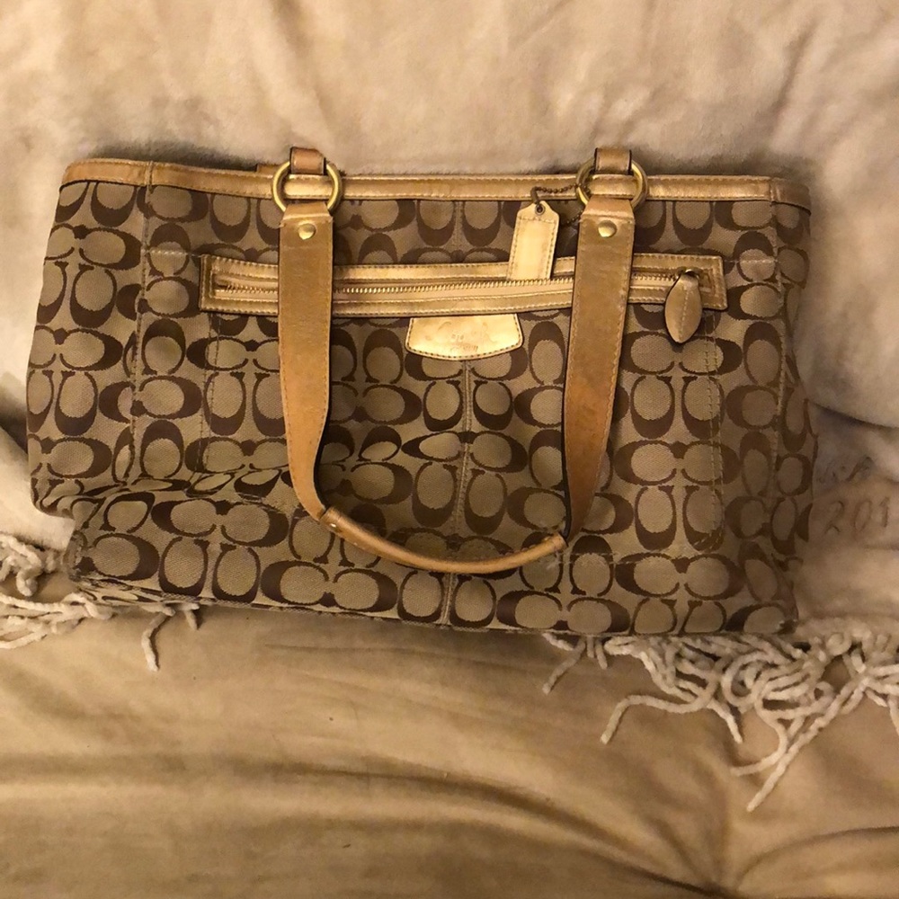 Gold Coach Purse